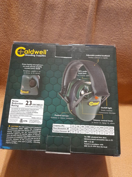 Захисні активні навушники Caldwell E-MAX