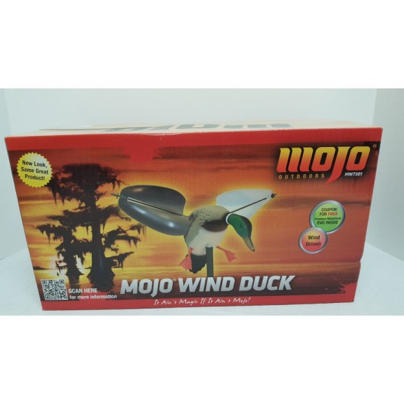 Механічне (вітрове) Опудало качки Mojo Wind Mallard (MWMD) Механічне (вітрове) Опудало качки Mojo Wind Mallard (MWMD)
