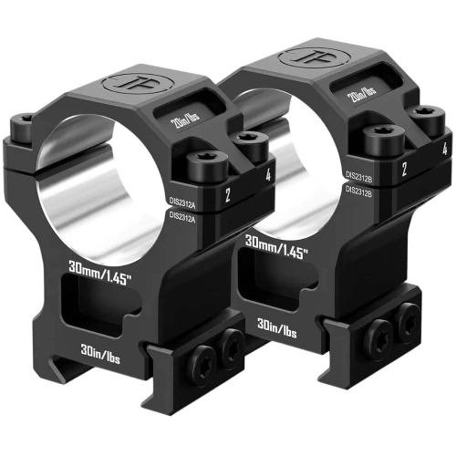 Кільця DISCOVERY OPTICS 7075 (30 ММ) HIGH НА WEAVER/PICATINNY. ВН – 22 мм Кільця DISCOVERY OPTICS 7075 (30 ММ) HIGH НА WEAVER/PICATINNY. ВН – 22 мм