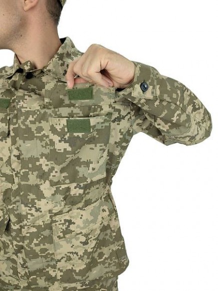 Військова форма ЗСУ - костюм літній польовий TTX піксель