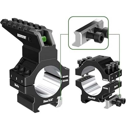Кільця DISCOVERY OPTICS 7075 HEAVY DUTY (30 мм) LOW на PICATINNY. ВН - 6.5 мм (з рівнем) Кільця DISCOVERY OPTICS 7075 HEAVY DUTY (30 мм) LOW на PICATINNY. ВН - 6.5 мм (з рівнем)