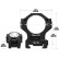 Кільця DISCOVERY SCOPE MOUNT RINGS 7075AL (30 мм) MEDIUM на PICATINNY. ВН - 17 мм