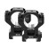 Кільця DISCOVERY SCOPE MOUNT RINGS 7075AL (25.4 мм) MEDIUM на PICATINNY. ВН - 19.3 м