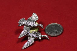 Значок "Пара уток" (B7)