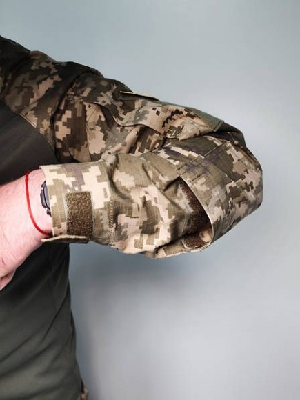 Тактична сорочка UBACS LeRoy піксель олива