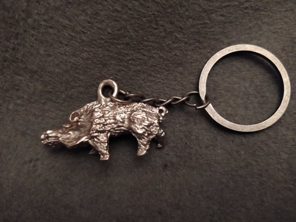 Брелок Литье Кабан.
