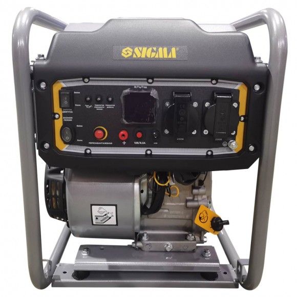 Генератор інверторний бензиновий 3.0/3.5кВт 7л 4-х тактний ручний запуск SIGMA (5710831)