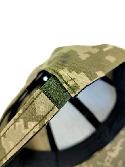 Кепка військова ЗСУ під шеврон LeRoy піксель