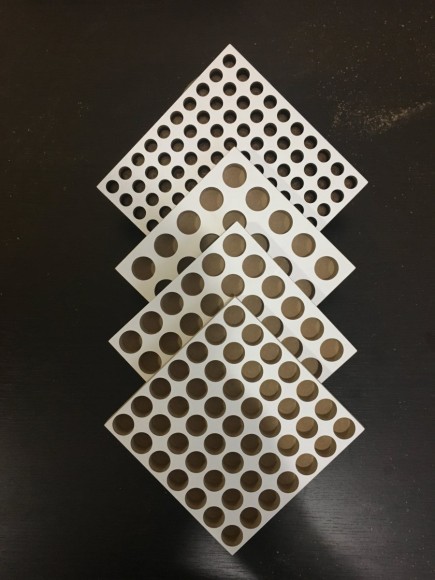 Подставка для гильз/патронов. МДФ.