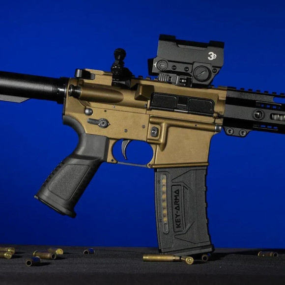 Запобіжник (перемекач вогню) для AR15 SEMI AUTO Steel KEY-713A Black Запобіжник (перемекач вогню) для AR15 SEMI AUTO Steel KEY-713A Black