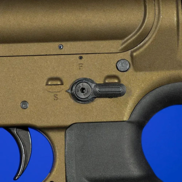 Запобіжник (перемекач вогню) для AR15 SEMI AUTO Steel KEY-713A Black Запобіжник (перемекач вогню) для AR15 SEMI AUTO Steel KEY-713A Black