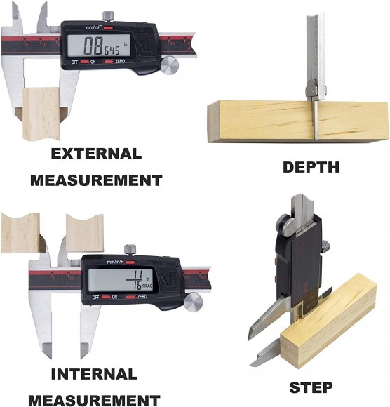 Штангенциркуль Digital Caliper Vinca Clockwise tools 150mm