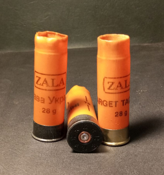 Гільза б/в 12К та 20К стріляна зі стенду