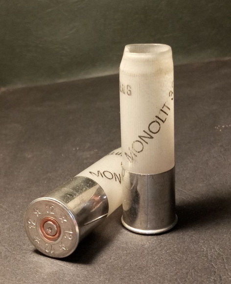 Гільза б/в 12К та 20К стріляна зі стенду