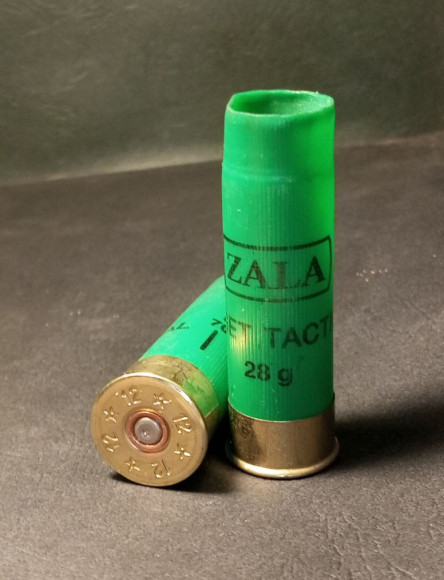 Гільза б/в 12К та 20К стріляна зі стенду