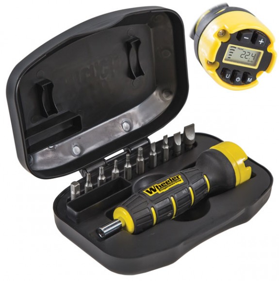 Дінамометричні викрутки Wheeler з набором з 10 біт. Battenfeld Technologies Wheeler Fat Wrench with 10-Bit Set