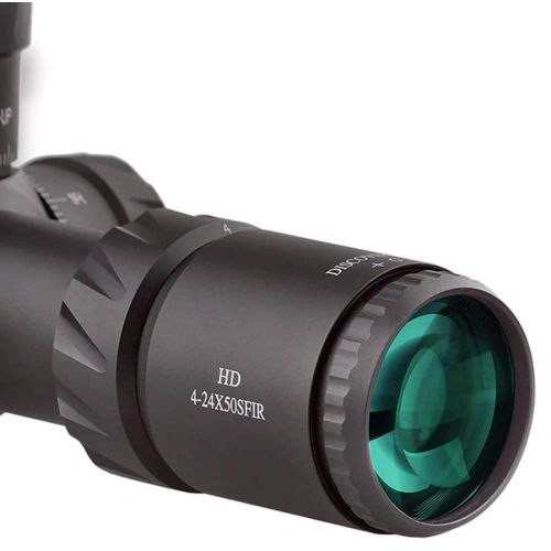 Приціл DISCOVERY OPTICS HD 4-24X50 SFIR (34 мм, з підсвічуванням) Приціл DISCOVERY OPTICS HD 4-24X50 SFIR (34 мм, з підсвічуванням)