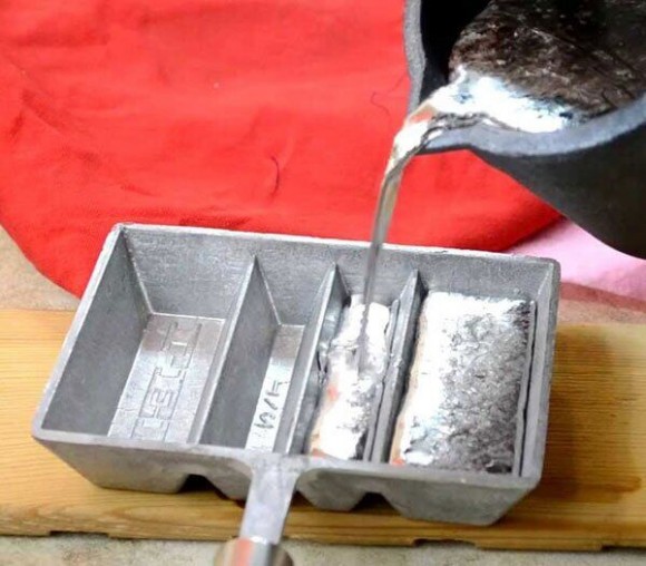 Форма для свинцовых слитков Lee Ingot Mold