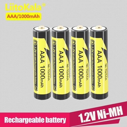 Акумулятор AAA, LiitoKala Ni-10/AAA, 1.2V, 1000mAh, ОРИГІНАЛ