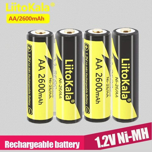 Акумулятор AA, LiitoKala Ni-26/AA, 1.2V, 2600mAh, ОРИГІНАЛ