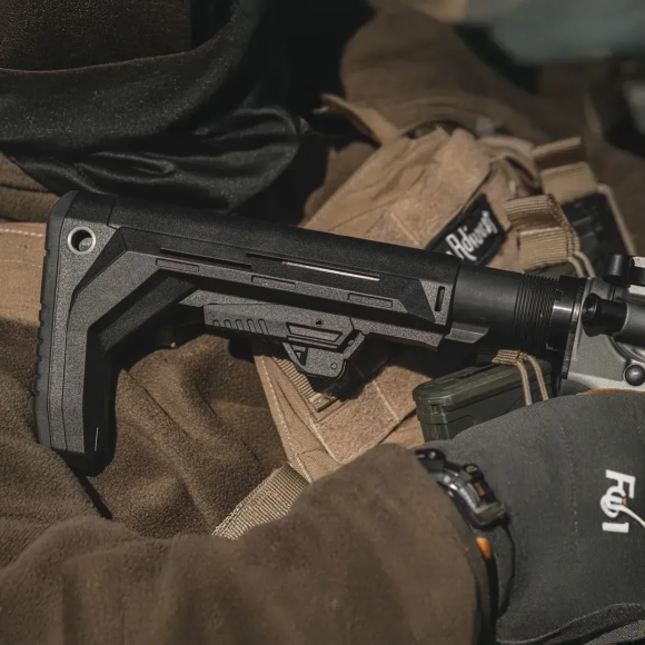 Приклад VEGA KEY-ARMA регулируемый с нулевым люфтом для винтовки, Black