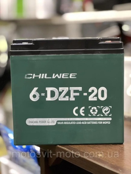Тяговий АКБ (гелевий) CHILWEE 6-DZF-20 Тяговий АКБ (гелевий) CHILWEE 6-DZF-20