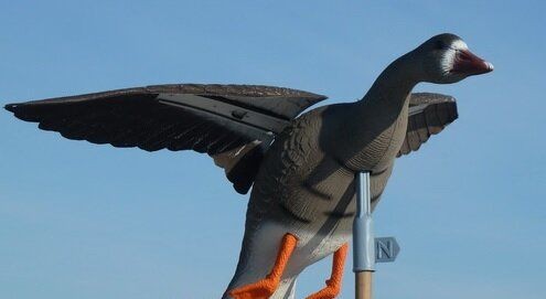 Опудало гусака, який летить (FL-1050)