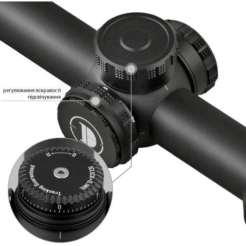 Приціл DISCOVERY OPTICS ED-AR 1-6X24IR FFP (30 мм, з підсвічуванням) Приціл DISCOVERY OPTICS ED-AR 1-6X24IR FFP (30 мм, з підсвічуванням)