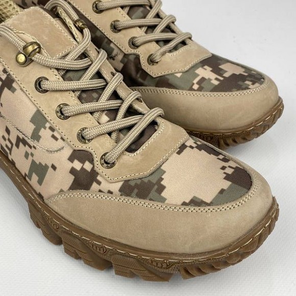 Кросівкі військові TTX пісок + піксель 22091