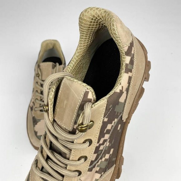 Кросівкі військові TTX пісок + піксель 22091