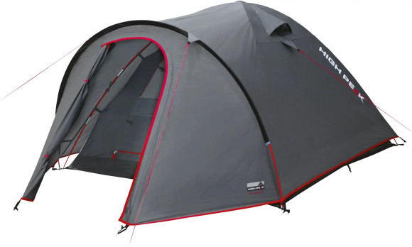 Намет чотиримісний High Peak Nevada 4 Dark Grey/Red (10207)