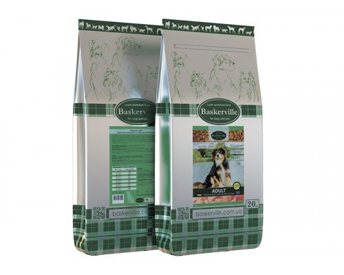 Сухий корм преміум класу для дорослих собак Baskerville HF Adult 20 кг