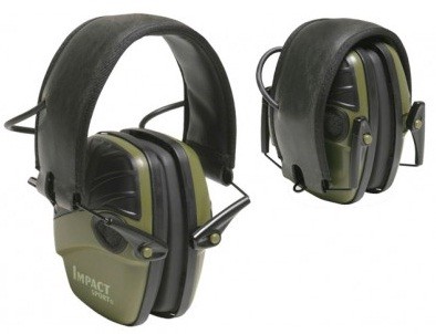 Активные наушники Howard leight impact sport green earmuffs