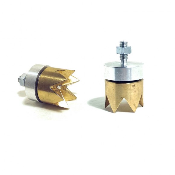 Латунная Матрица вращающаяся звезда 6 лучей ZZ Rotating Star 6pt Steel 12ga 16ga 20ga for MEC