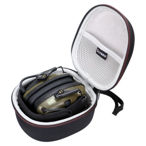 Чехол для наушников  Hard case for Howard, Razor, MSA earmuffs - grey inner