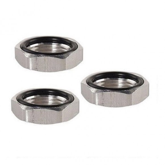 ​Стопорные гайки для фиксации матриц 7/8-14 Self Lock-Ring ( 3 Pcs )  Lee