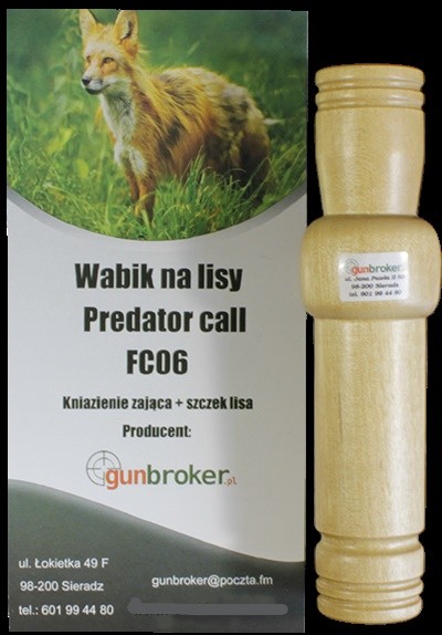Манок на лису Gunbroker FC 06 Predator Call 2в1 Манок на лису Gunbroker FC 06 Predator Call 2в1