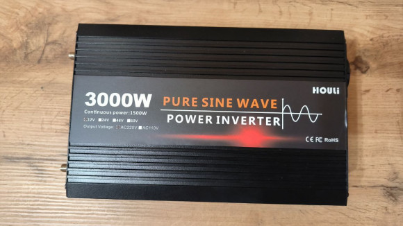 Інвертор з чистою синусоїдою Pure Sine Wave Power Inverter 1500W/3000W сертифікований СЄ