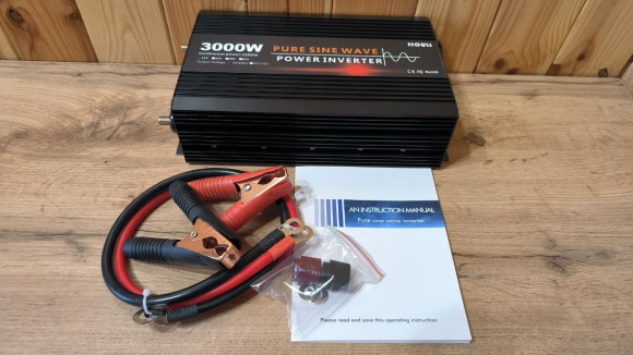 Інвертор з чистою синусоїдою Pure Sine Wave Power Inverter 1500W/3000W сертифікований СЄ
