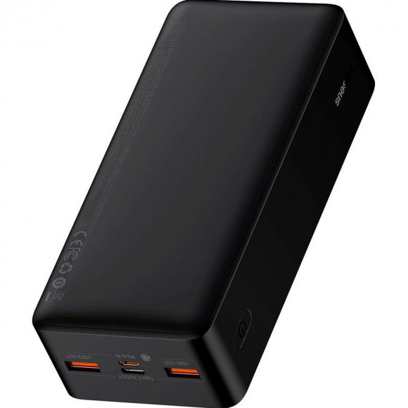 Зовнішній акумулятор (павербанк) Baseus Bipow Digital Display Powerbank 20W 30000mAh Black (PPDML-N01) Зовнішній акумулятор (павербанк) Baseus Bipow Digital Display Powerbank 20W 30000mAh Black (PPDML-N01)