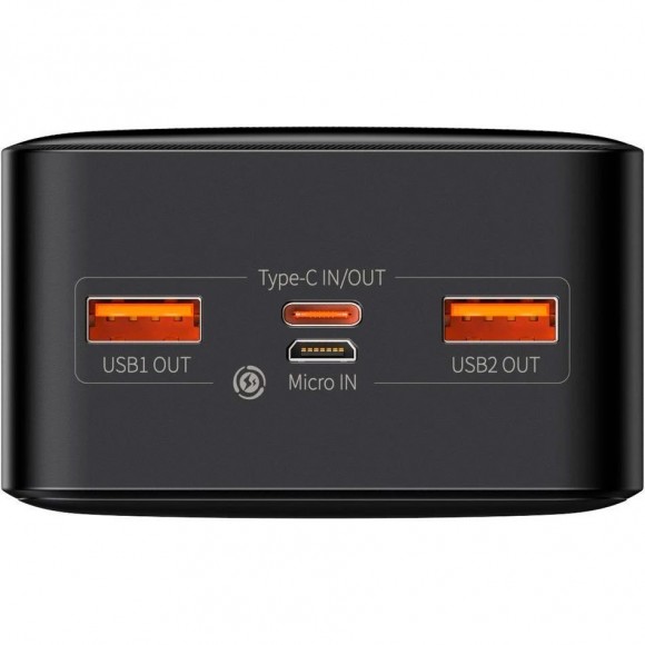Зовнішній акумулятор (павербанк) Baseus Bipow Digital Display Powerbank 20W 30000mAh Black (PPDML-N01) Зовнішній акумулятор (павербанк) Baseus Bipow Digital Display Powerbank 20W 30000mAh Black (PPDML-N01)