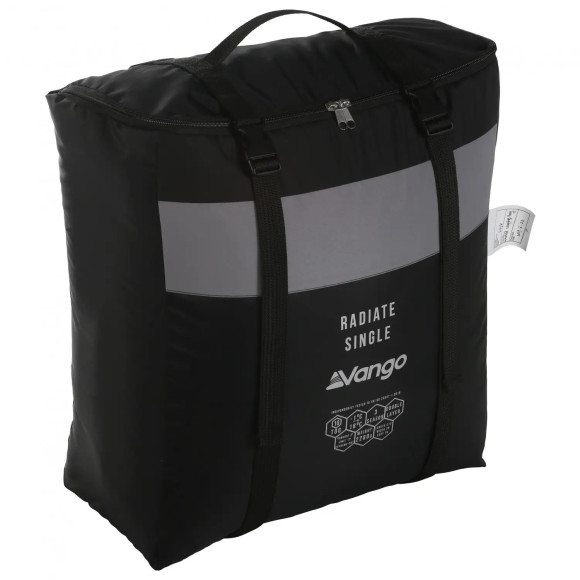 Спальний мішок з підігрівом Vango Radiate Single/-3°C Black Left (SBQRADIATB05TJ8) Спальний мішок з підігрівом Vango Radiate Single/-3°C Black Left (SBQRADIATB05TJ8)