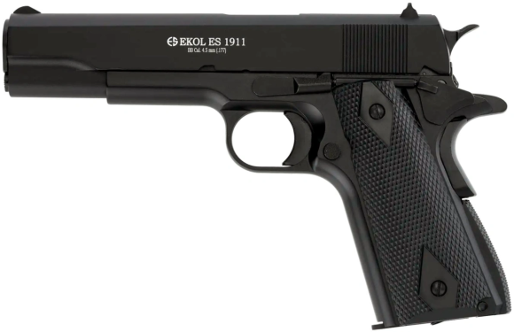 Пневматичний пістолет EKOL ES 1911 Black
