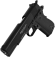 Пневматичний пістолет EKOL ES 1911 Black