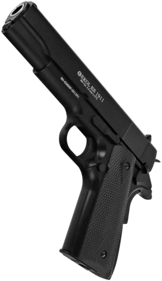 Пневматичний пістолет EKOL ES 1911 Black