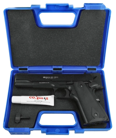 Пневматичний пістолет EKOL ES 1911 Black