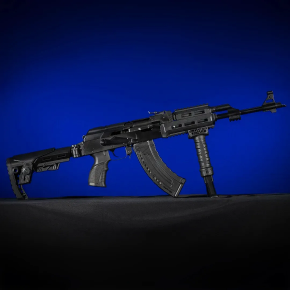 Приклад для гвинтівки KEY-ARMA ALPHA з регульованим щічником та гумовим упором, Black