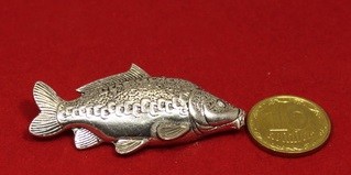 Значок "Зеркальный карп" (F36)