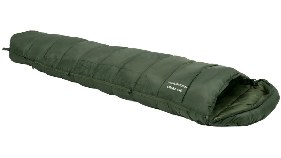 Спальний мішок Highlander Phoenix Spark 150/+4°C Olive Green Left (SB242-OG) Спальний мішок Highlander Phoenix Spark 150/+4°C Olive Green Left (SB242-OG)