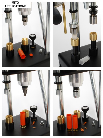 Прес-верстат OMV MITO Press 4 stations (star, crimp, powder/shot measures)